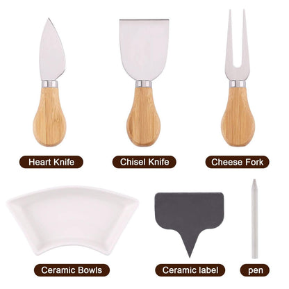 Fitnate Rotatable Round Cheese Cutting Board DailySale