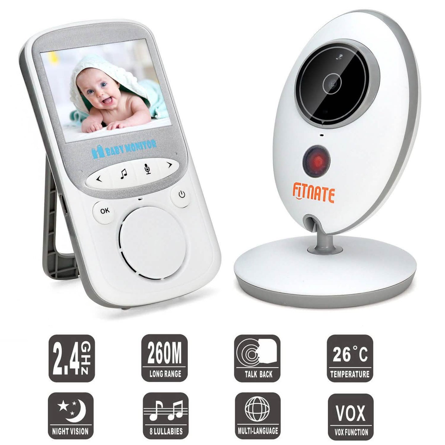 Fitnate Wireless Video Baby Monitor DailySale