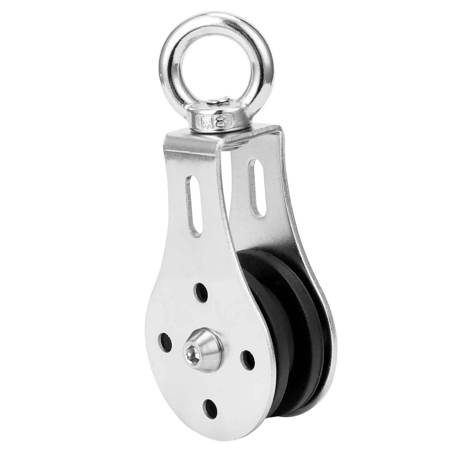 Fitness DIY Pulley Cable Machine Attachment System Training Equipment DailySale