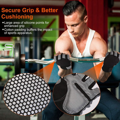 Fitness Workout Gloves with Wrist Wrap Strap DailySale