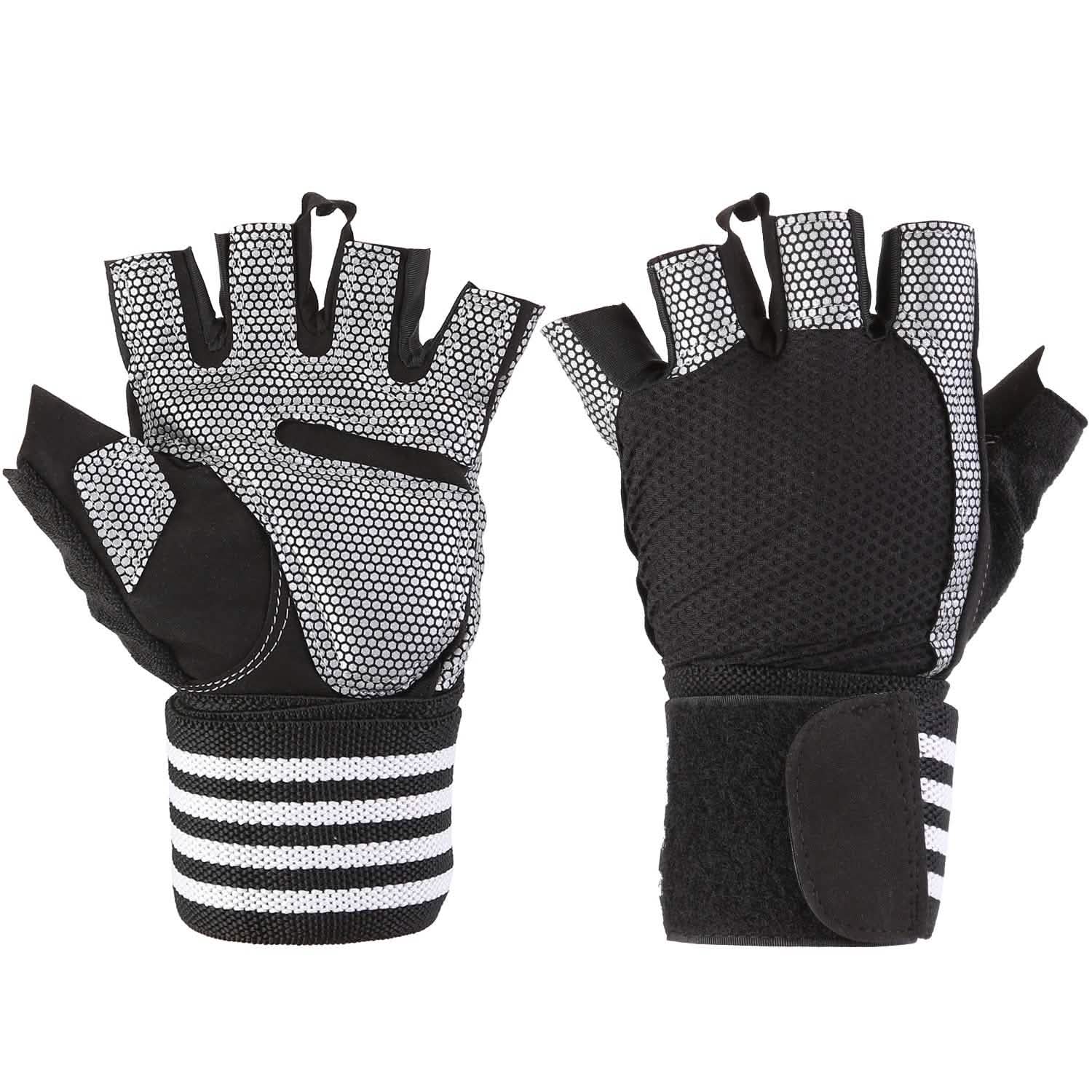 Fitness Workout Gloves with Wrist Wrap Strap DailySale
