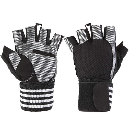 Fitness Workout Gloves with Wrist Wrap Strap DailySale