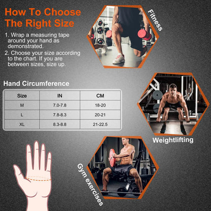 Fitness Workout Gloves with Wrist Wrap Strap DailySale