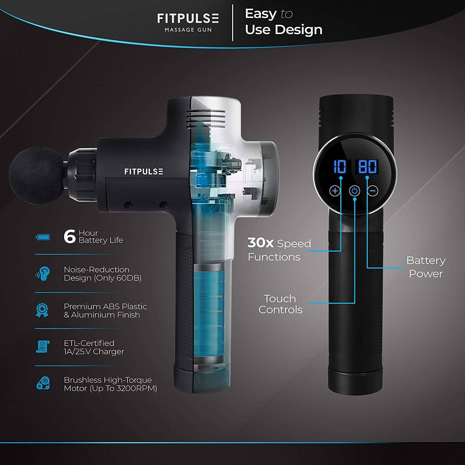Fitpulse Muscle Massage Gun DailySale