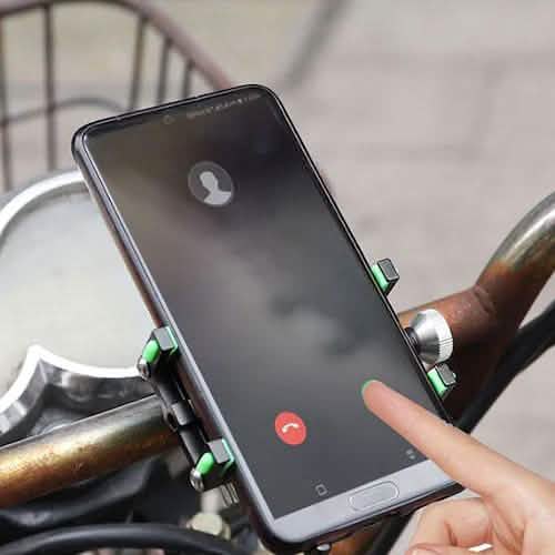 Five-Jaw Mobile Phone Holder Motorcycle Navigation Support Smartphone Bracket DailySale