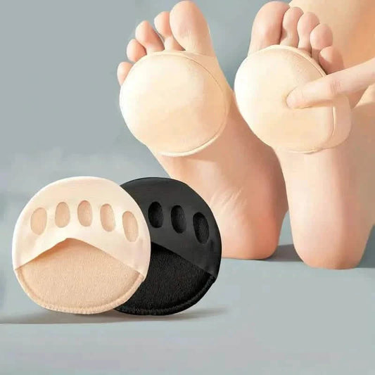 Five-Toe Forefoot Pads For Women High Heels, Shock Absorption Half Insoles, Toe Pad Inserts DailySale