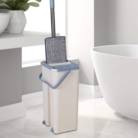 Flat Floor Mop Bucket Set DailySale