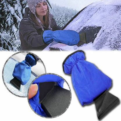 Fleece Lined Ice Scraper Mitt DailySale