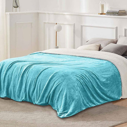 Fleece Throw Blanket Flannel Bed Cover DailySale