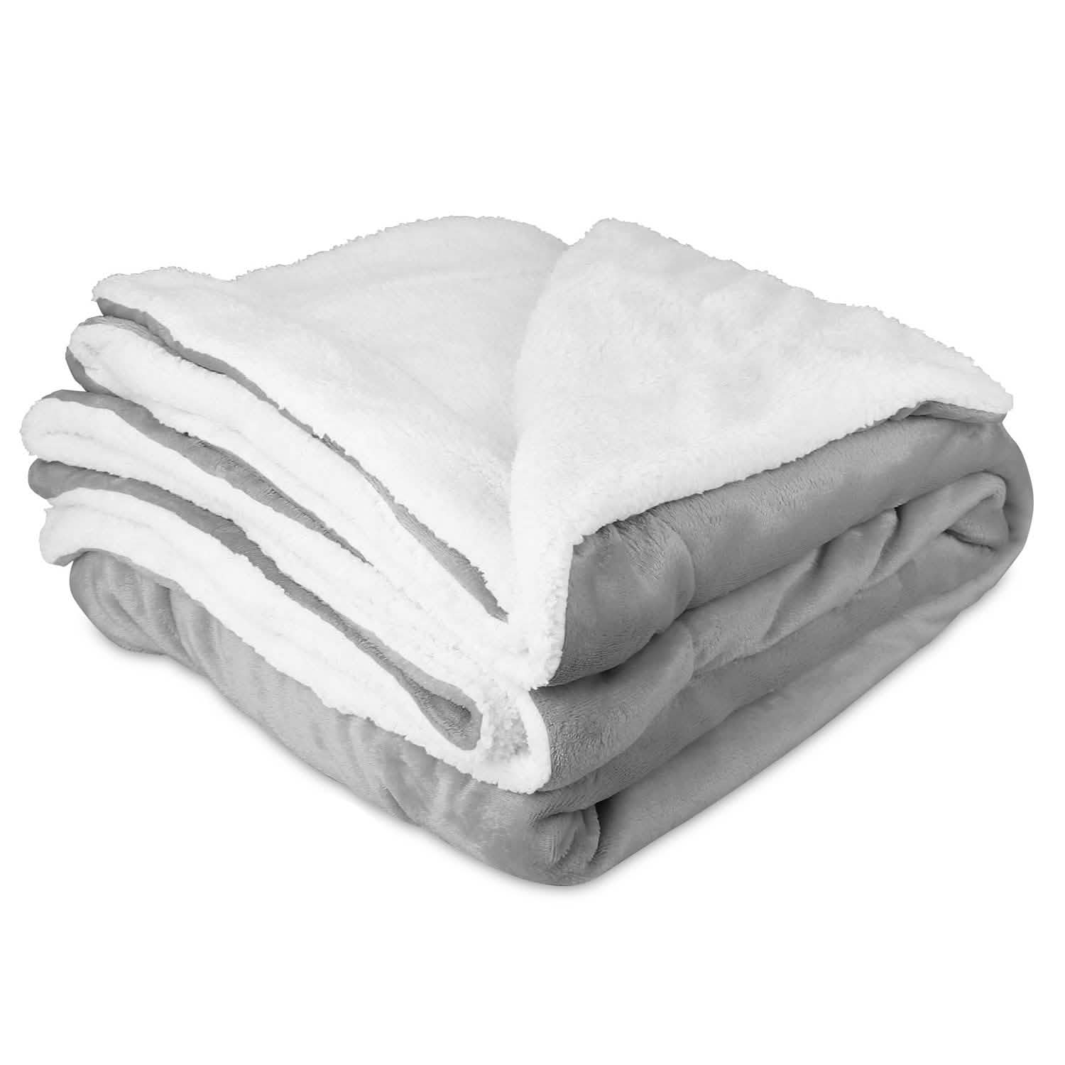 Fleece Throw Blanket Flannel Bed Cover DailySale