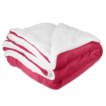 Fleece Throw Blanket Flannel Bed Cover DailySale