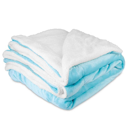 Fleece Throw Blanket Flannel Bed Cover DailySale