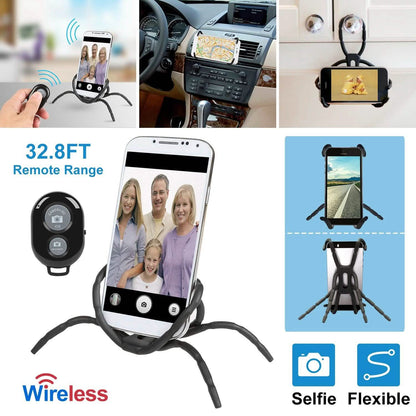 Flexible Spider Phone Stand Remote Cradle DailySale