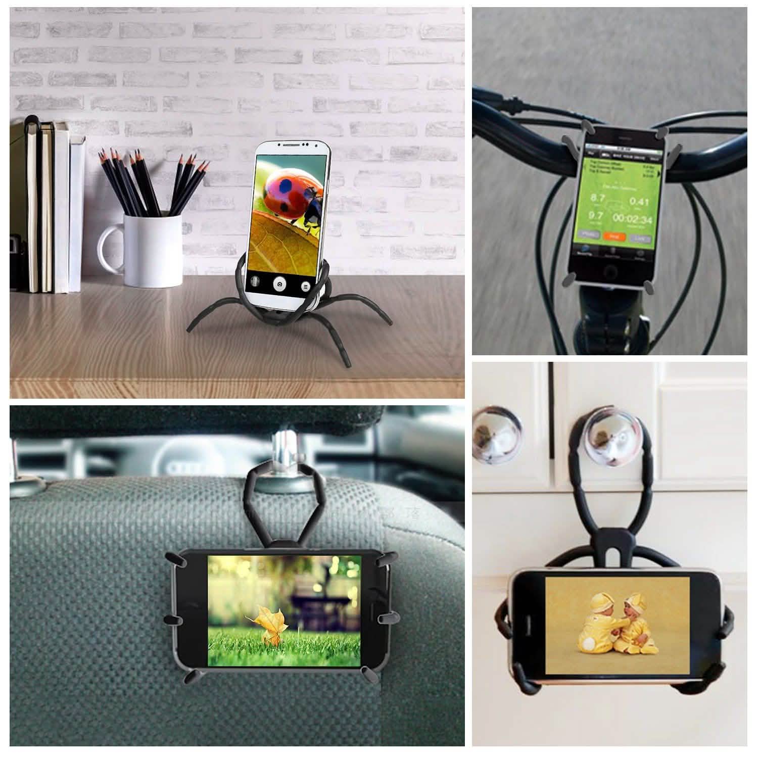 Flexible Spider Phone Stand Remote Cradle DailySale