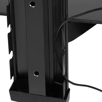 Floating Wall Mounted Strengthened Tempered Glass Shelf DailySale
