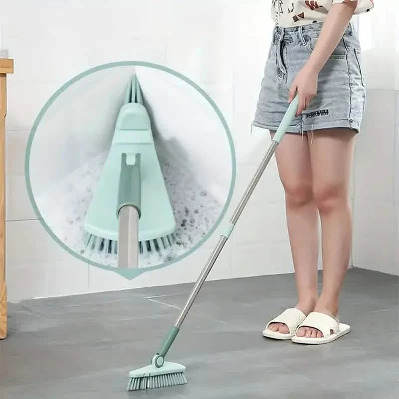 Floor Scrub Brush Long Handle Detachable Stiff Bristles DailySale