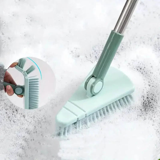 Floor Scrub Brush Long Handle Detachable Stiff Bristles DailySale
