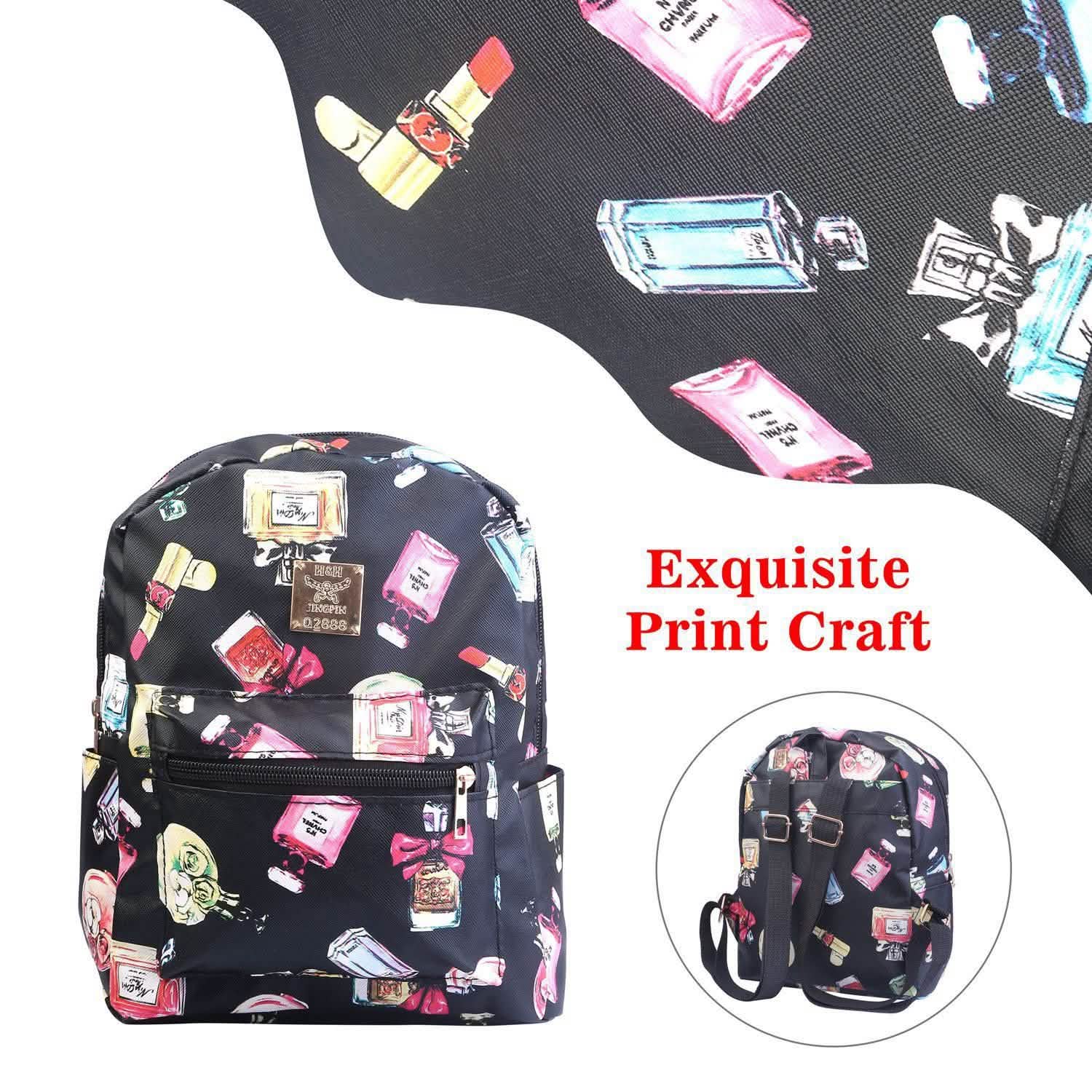 Floral Print Backpack Waterproof Knapsack DailySale