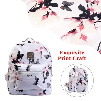 Floral Print Backpack Waterproof Knapsack DailySale