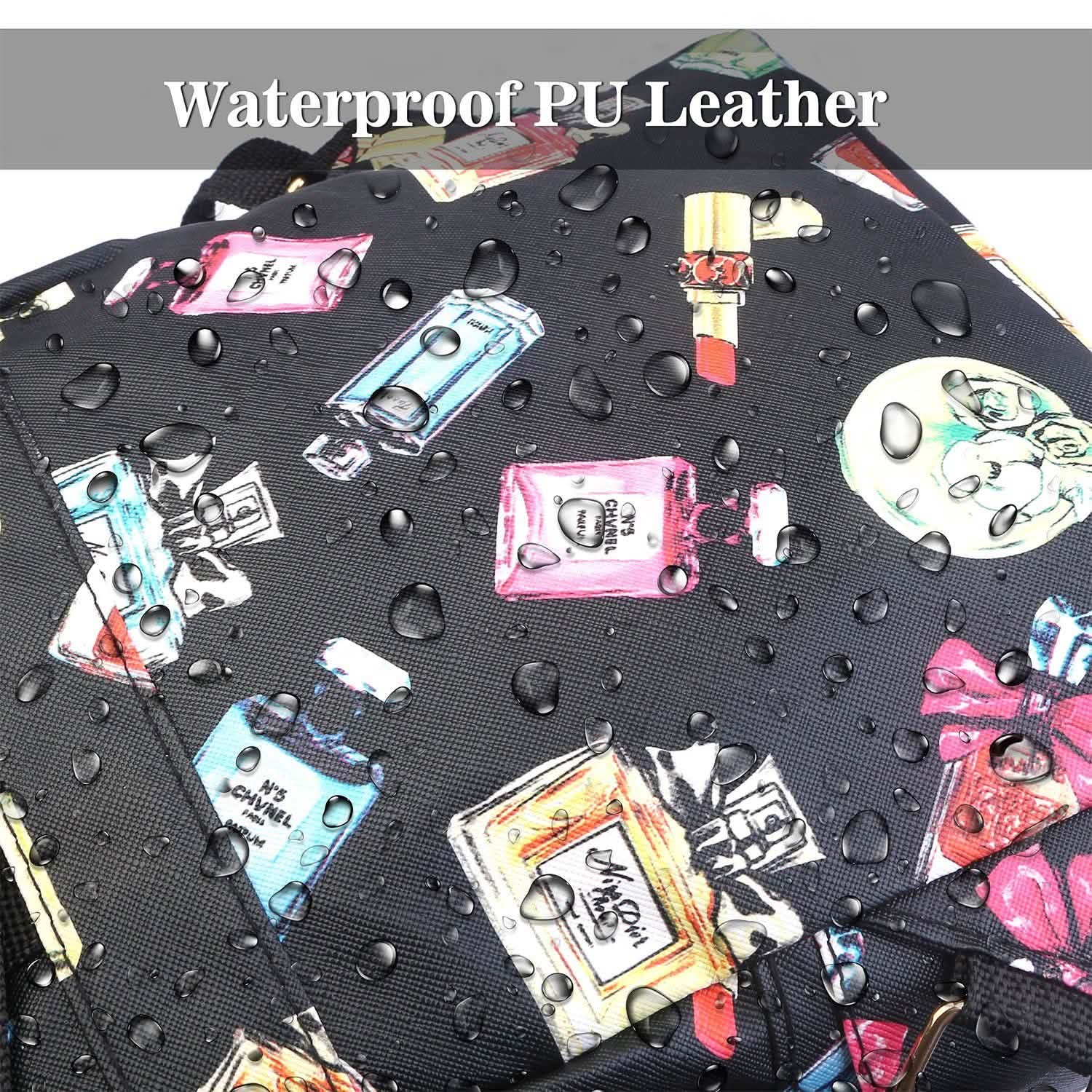 Floral Print Backpack Waterproof Knapsack DailySale