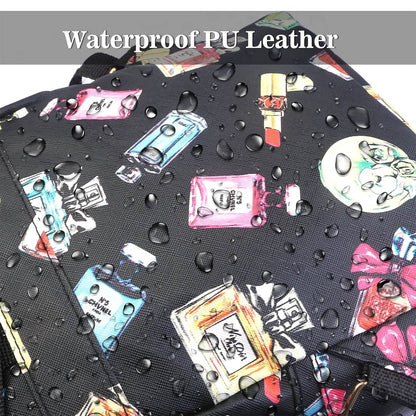 Floral Print Backpack Waterproof Knapsack DailySale