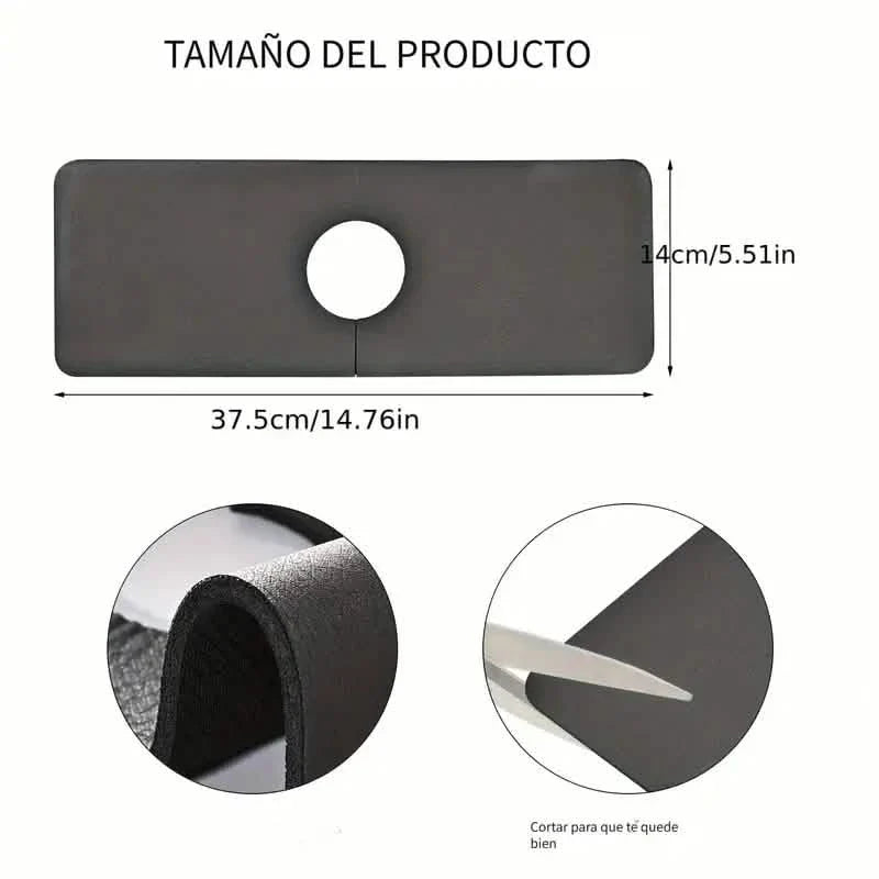 Floral Sink Faucet Absorbent Mat DailySale