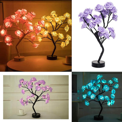 Flower Rose Tree Lamp DailySale