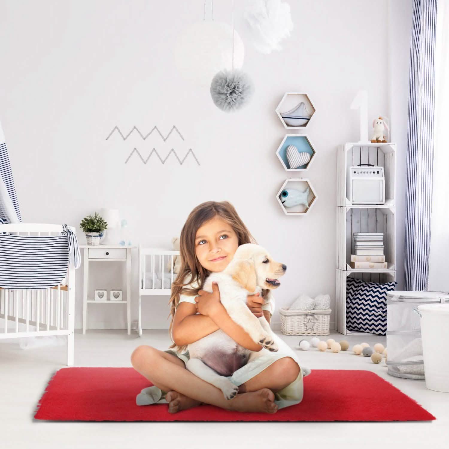 Fluffy Bedroom Anti-Skid Rug DailySale
