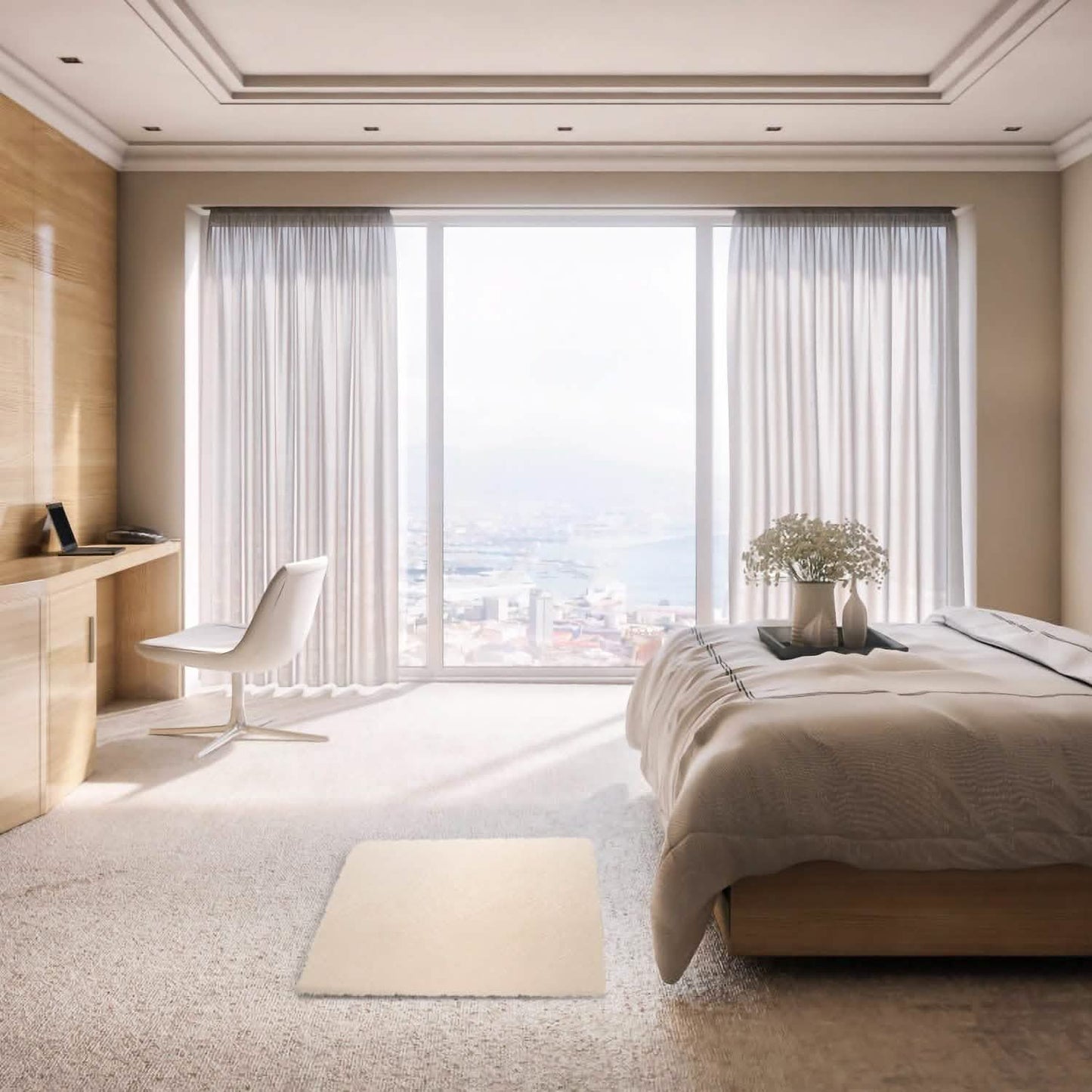 Fluffy Bedroom Anti-Skid Rug DailySale