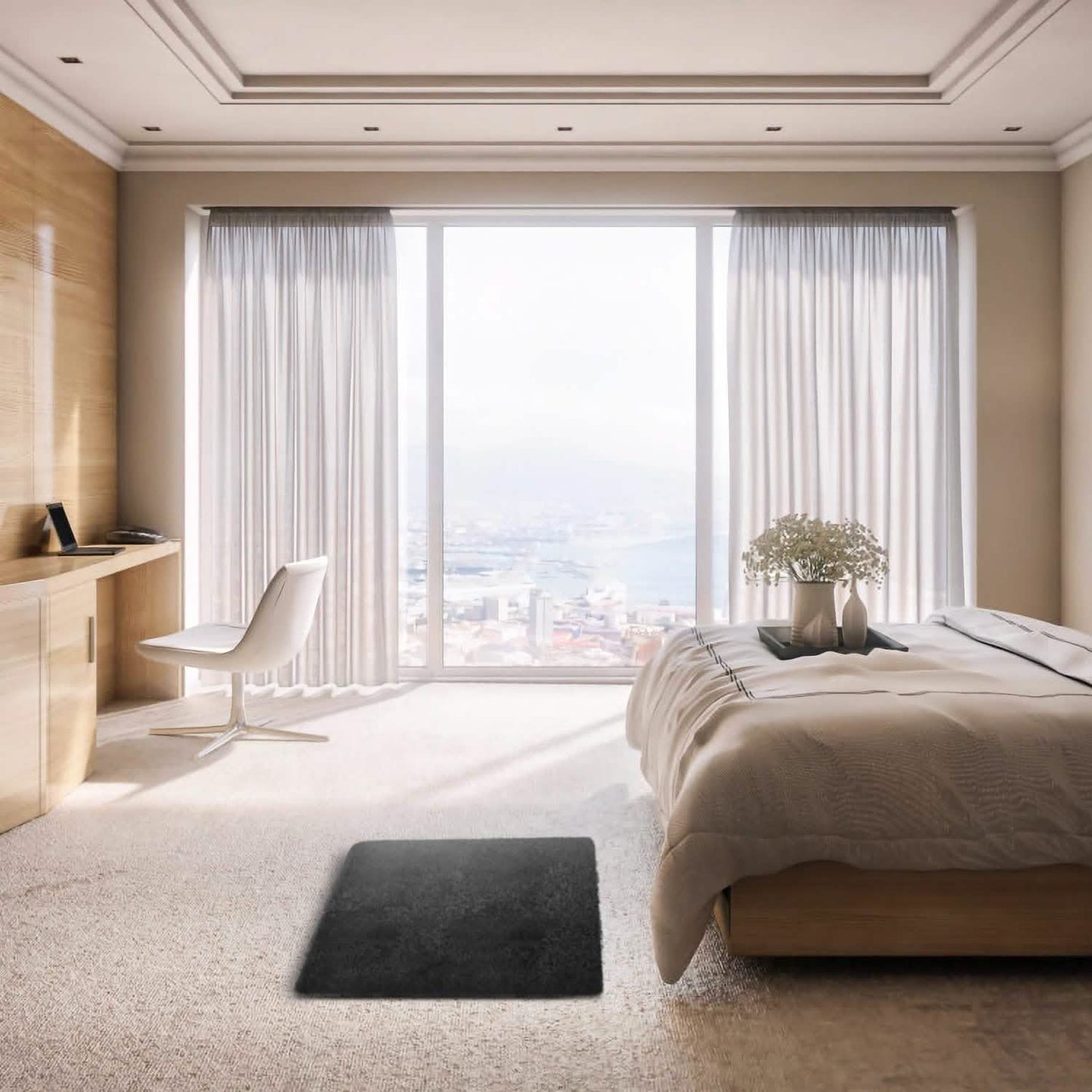 Fluffy Bedroom Anti-Skid Rug DailySale