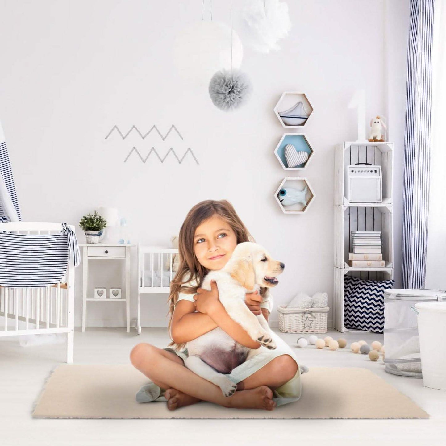 Fluffy Bedroom Anti-Skid Rug DailySale