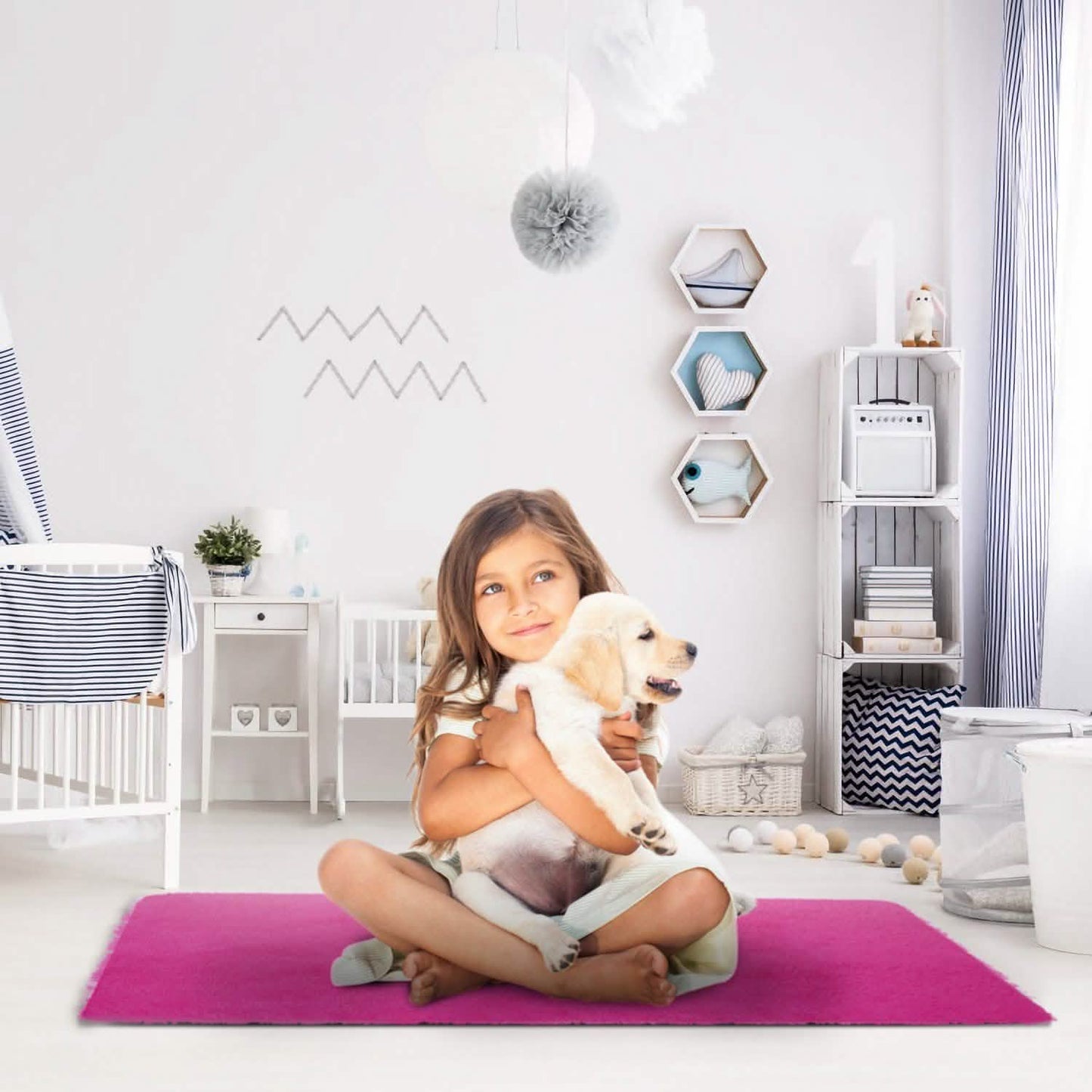 Fluffy Bedroom Anti-Skid Rug DailySale