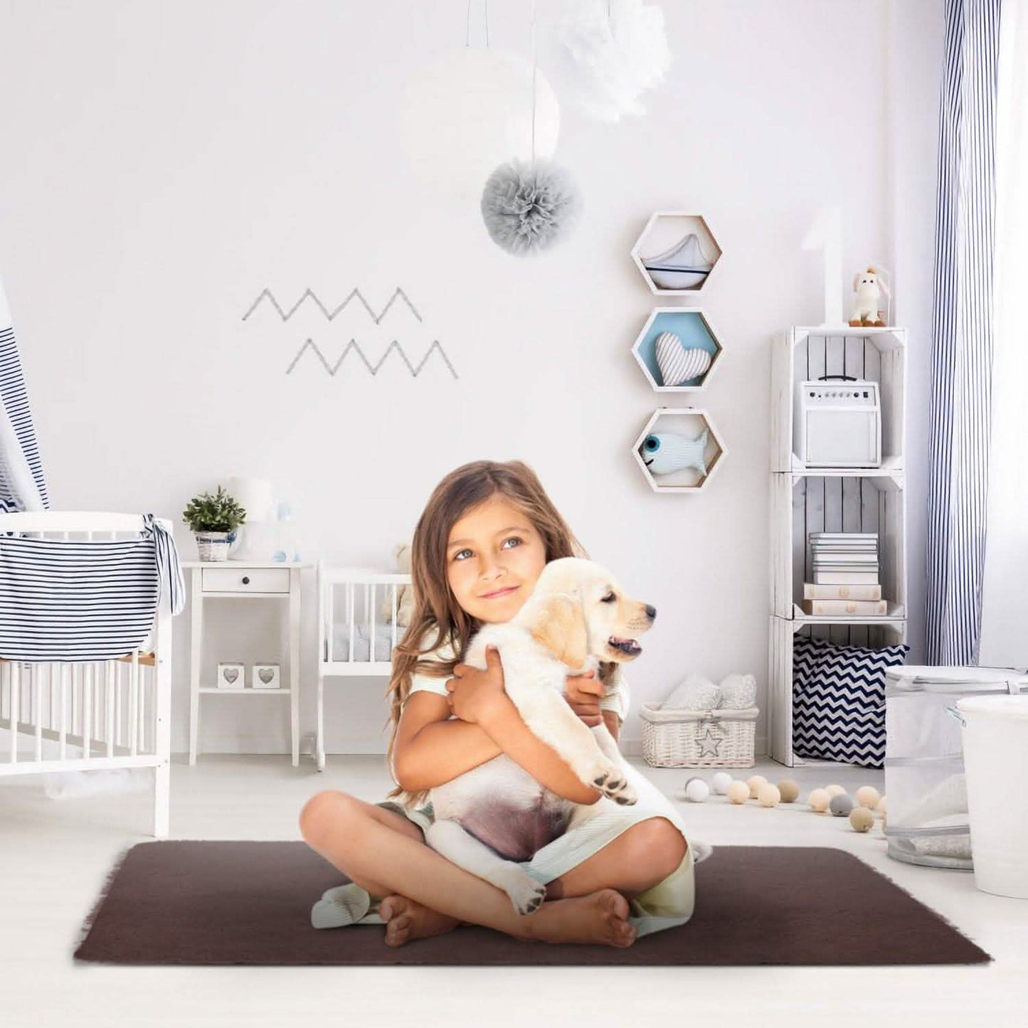 Fluffy Bedroom Anti-Skid Rug DailySale