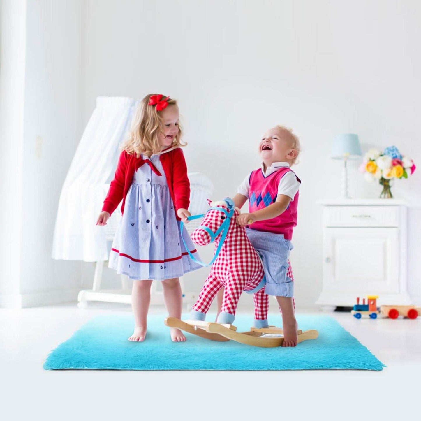 Fluffy Bedroom Anti-Skid Rug DailySale