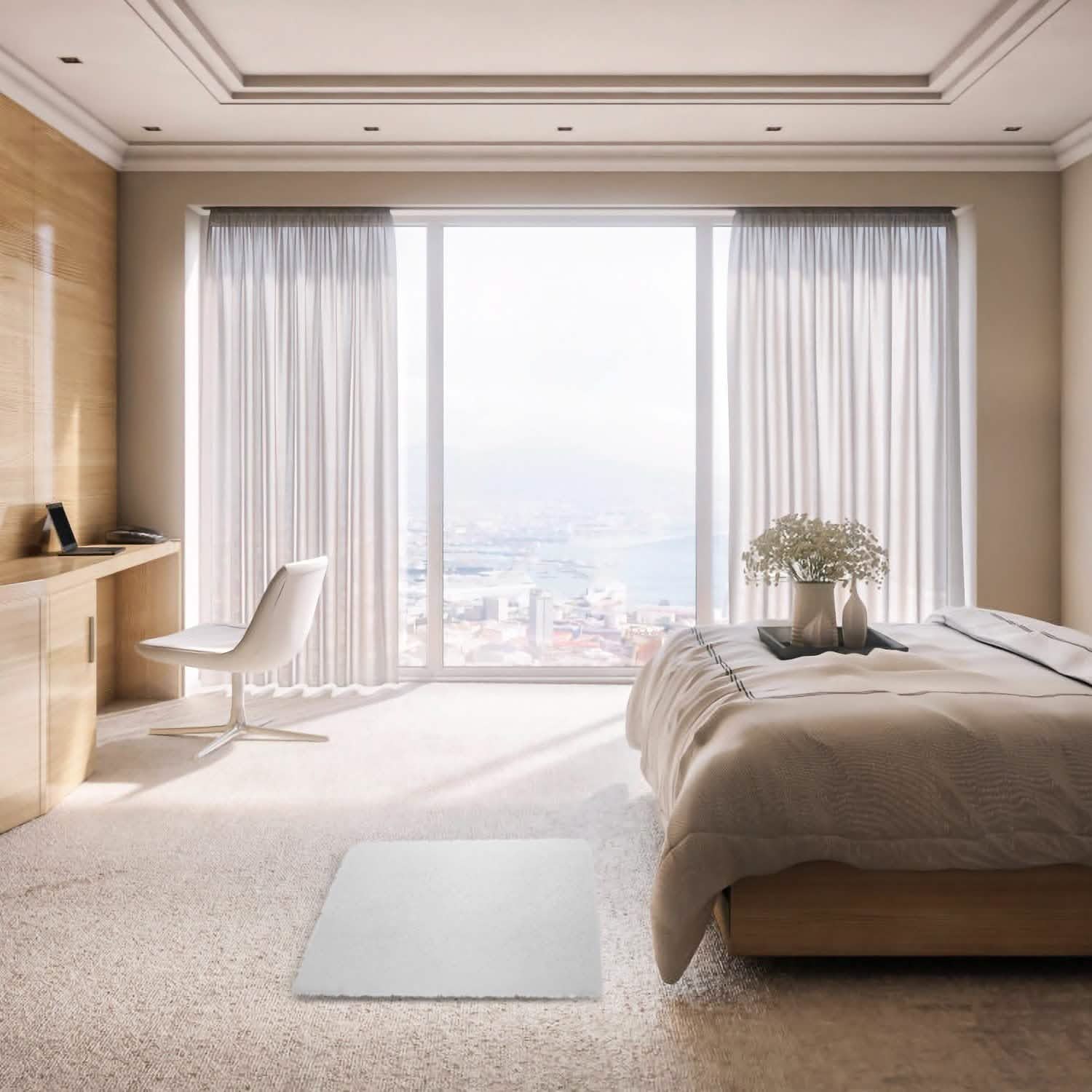Fluffy Bedroom Anti-Skid Rug DailySale
