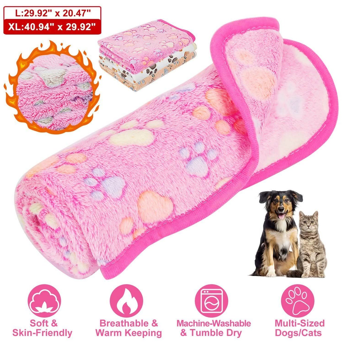 Fluffy Dog Cat Blanket DailySale
