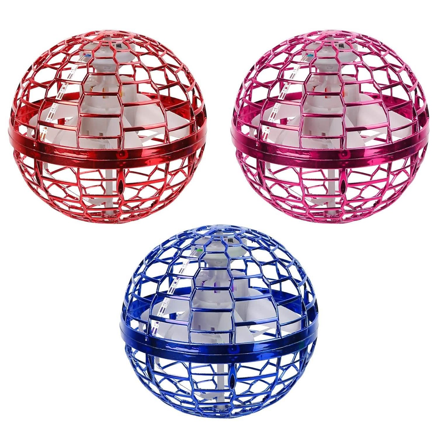 Flying Ball Toys 360¬∞ Rotating Hand Controlled Flying Orb Hover Ball with RGB Lights DailySale