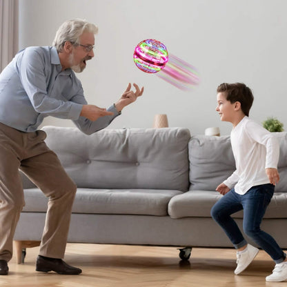 Flying Ball Toys 360¬∞ Rotating Hand Controlled Flying Orb Hover Ball with RGB Lights DailySale