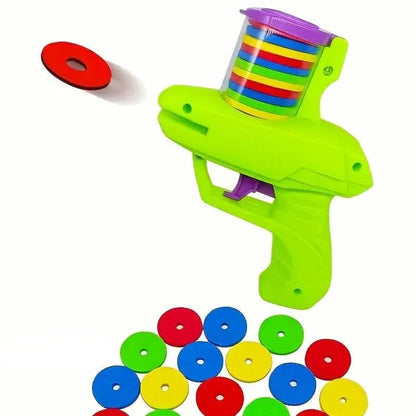 Flying Foam Disc Launcher Handheld Shooter Game DailySale