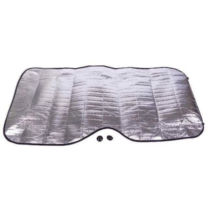 Fold-Up Reflective Windshield Sun Shade with Suction Cups DailySale