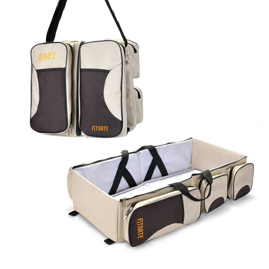 Foldable 3-in-1 Tote Bag Baby Bed Changing Station Travel Carrycot DailySale