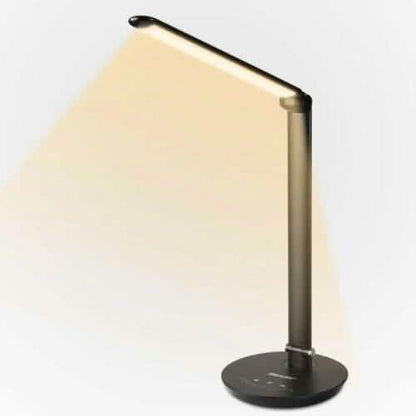 Foldable AC LED Desk Table Lamp Adjustable Touch Reading USB Rechargeable Port DailySale