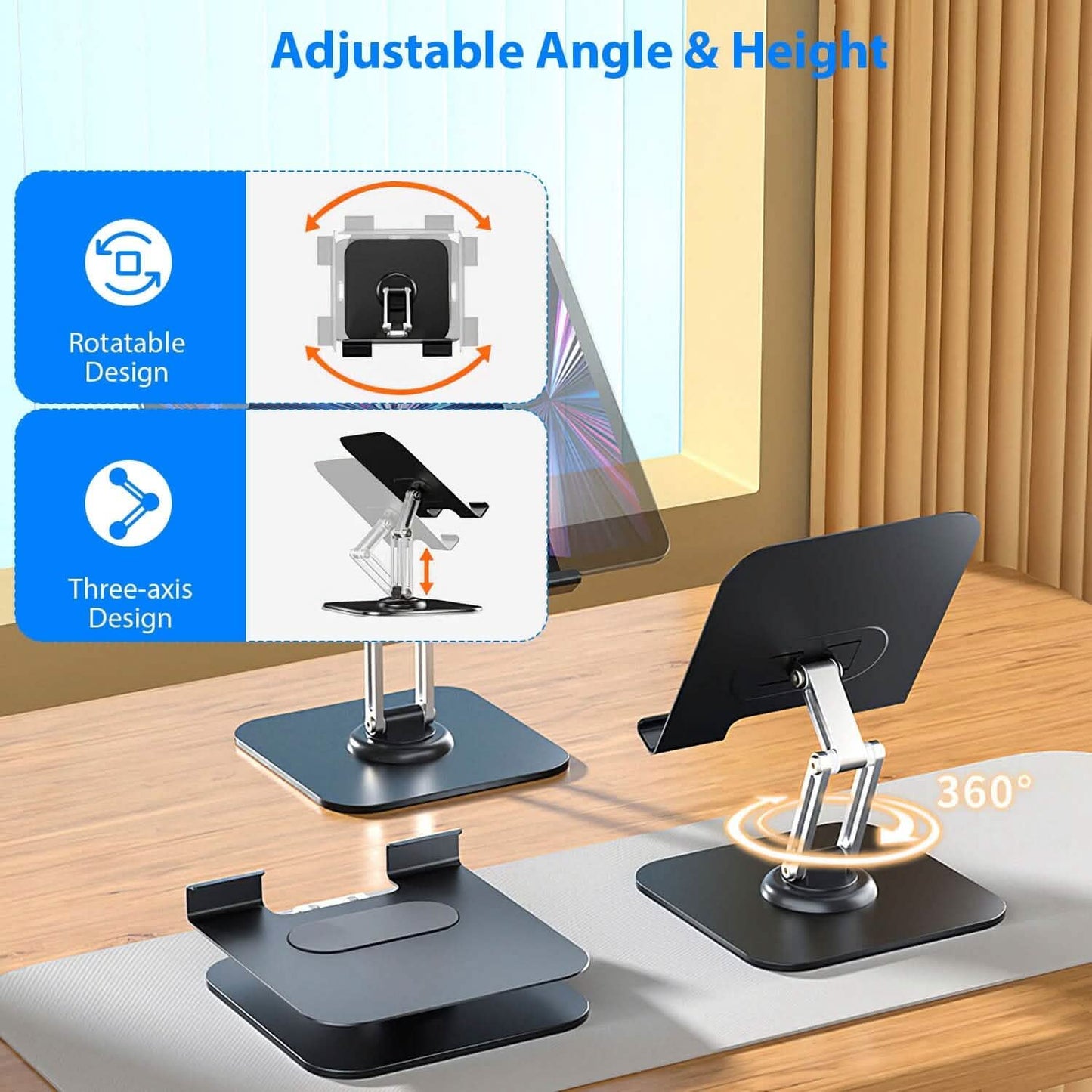 Foldable Adjustable iPad Tablet Stand DailySale