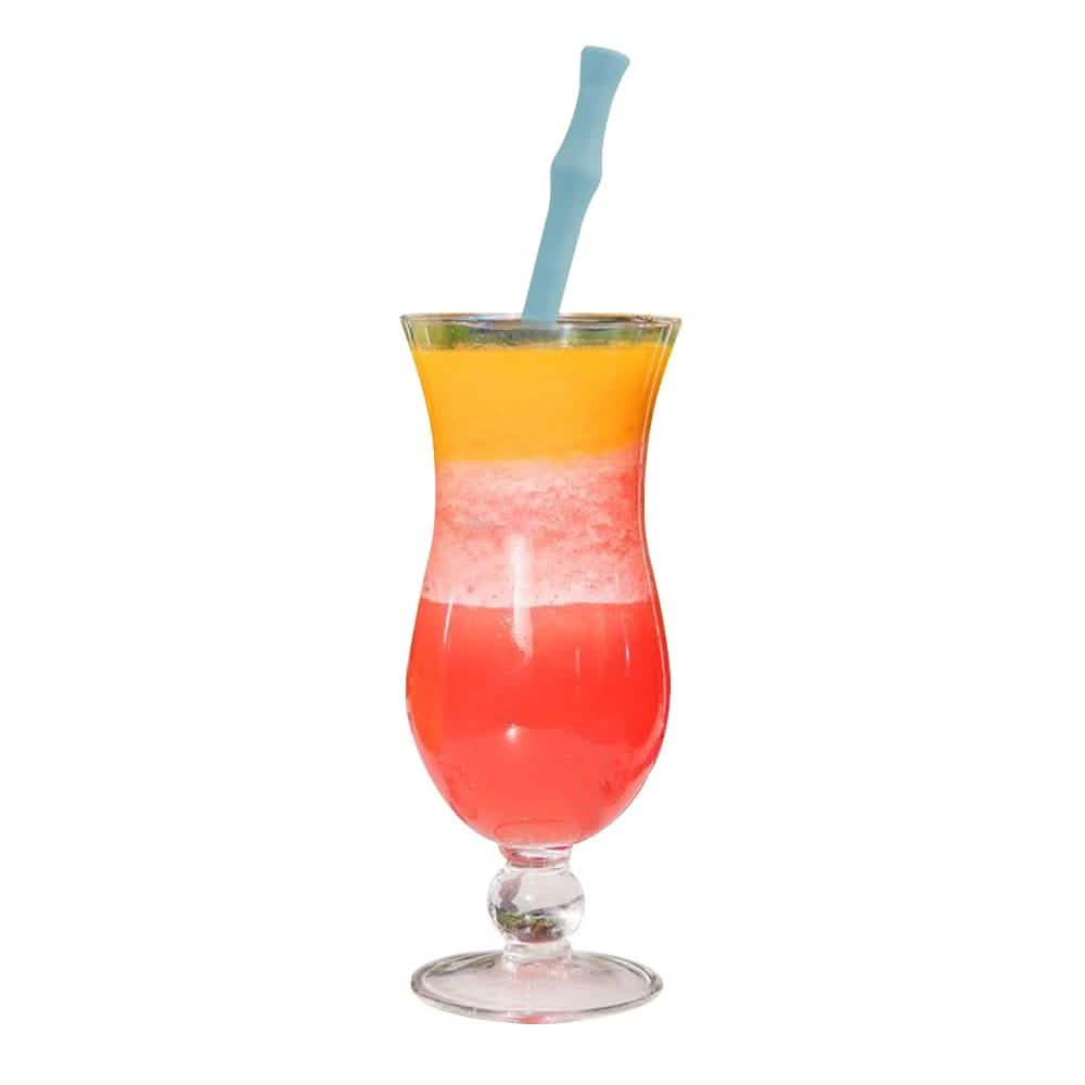 Foldable And Reusable Silicone Drinking Straw With Case DailySale