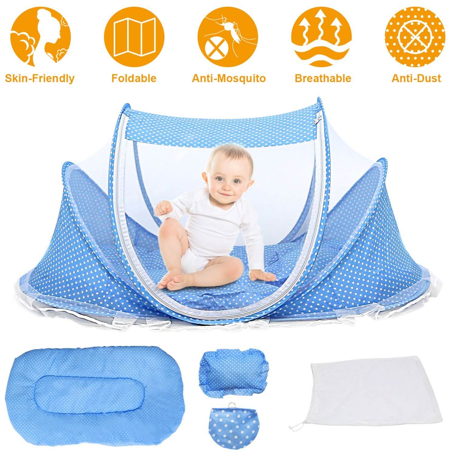 Foldable Baby Travel Bed DailySale