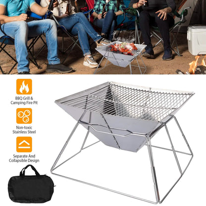 Foldable BBQ Grill DailySale