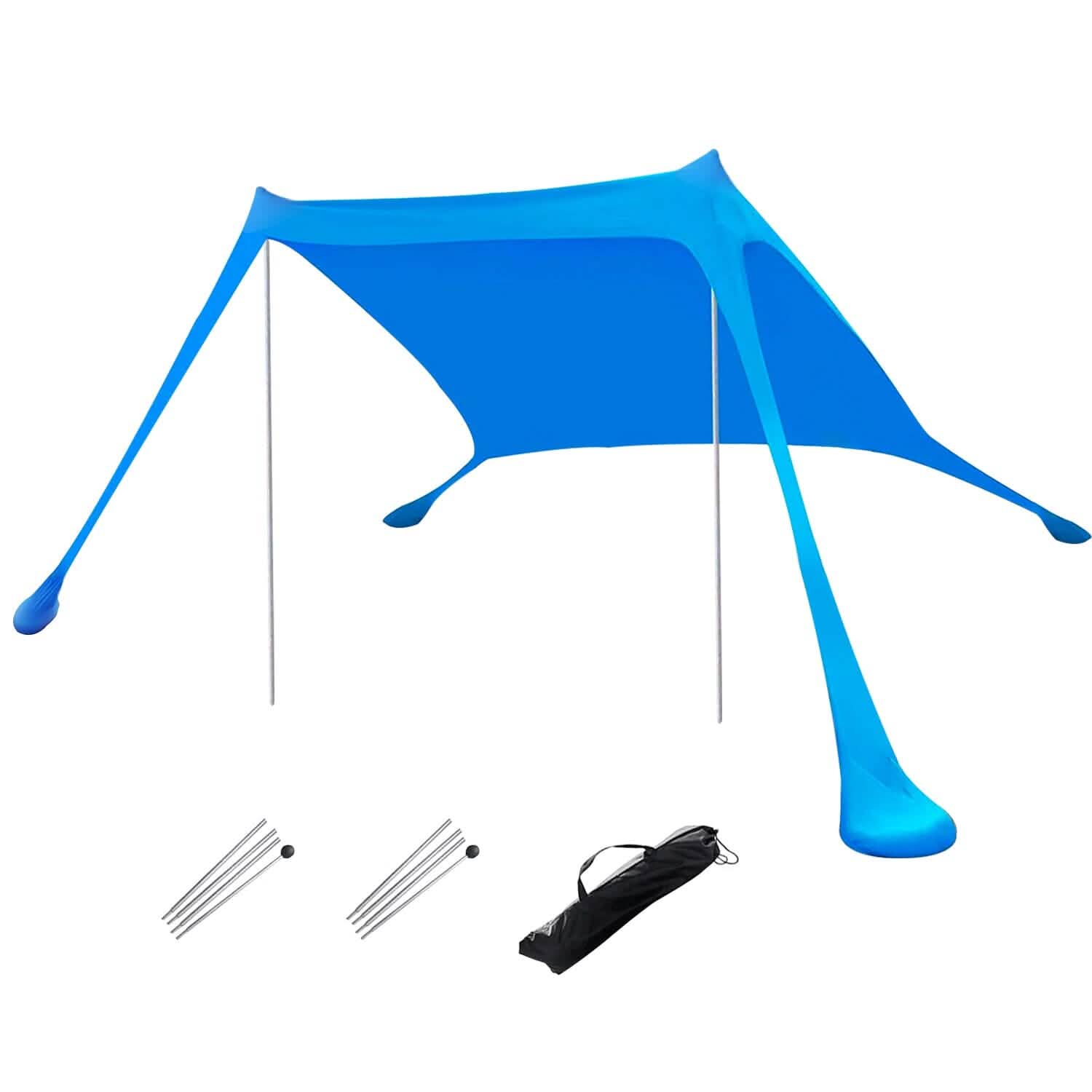 Foldable Beach Canopy Tent Collapsible Shade DailySale