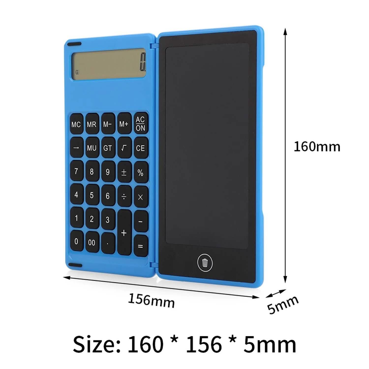 Foldable Calculator & 6 Inch LCD Writing Tablet Digital Drawing DailySale