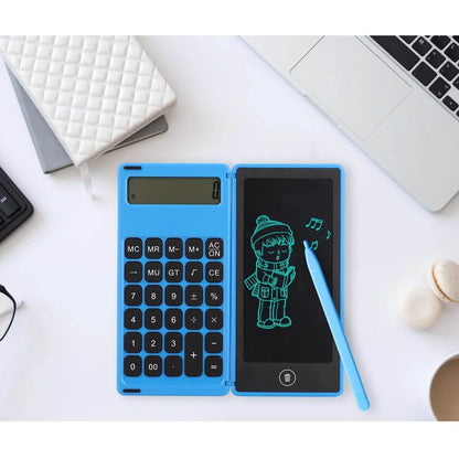 Foldable Calculator & 6 Inch LCD Writing Tablet Digital Drawing DailySale