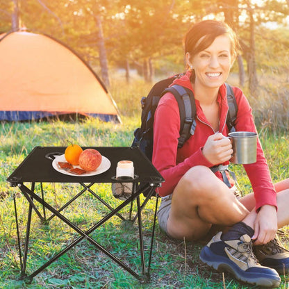 Foldable Camping Table Portable Travel Desk DailySale